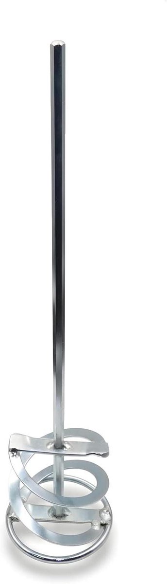 Spiraalmixer - Mortelmenger Roerder - Pasty Materialen Mengen - Dubbele Spiraal Vorm - 95x400 mm - Galvanized