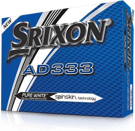 Srixon Ad333 12 Golfballen Wit 12 Balls van Srixon — afbeelding 2