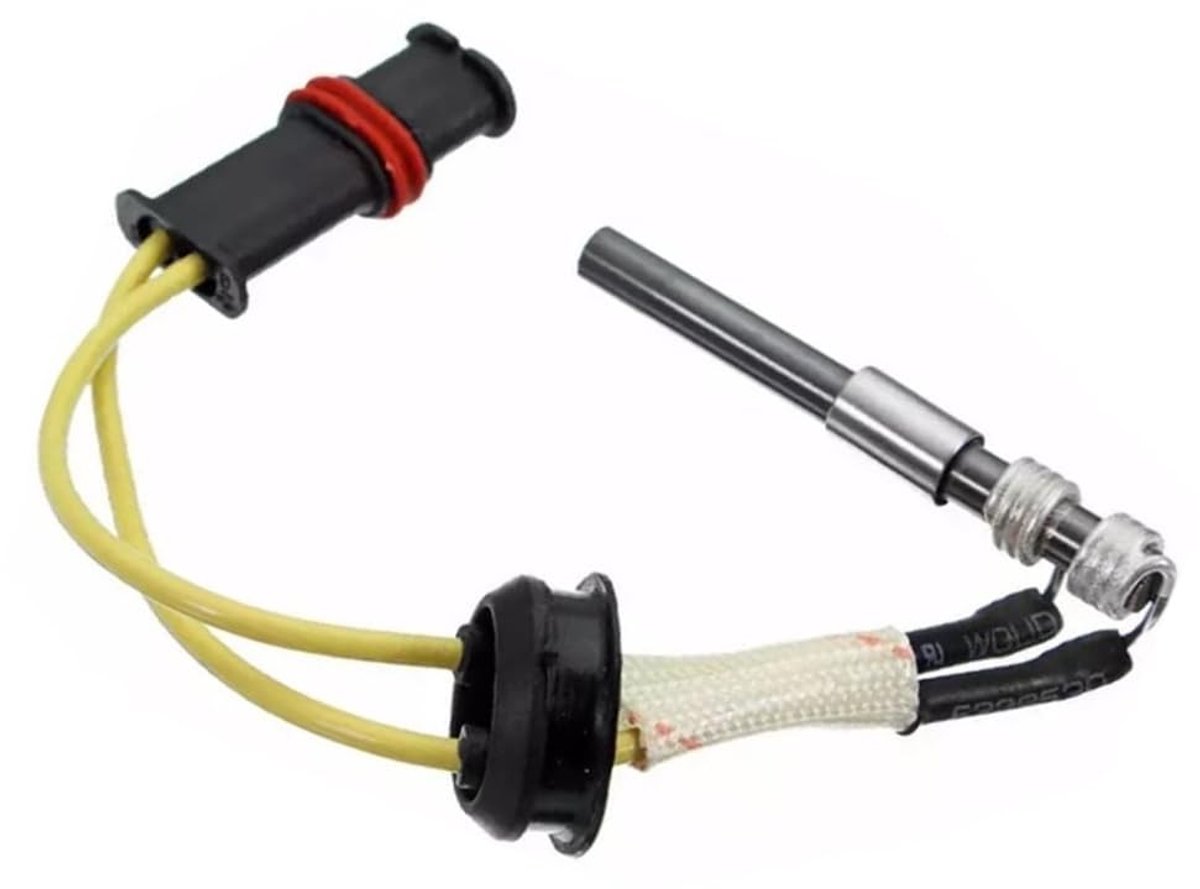 Dailygoods- Gloeibougieset 12V - Gloeibougiekit - Keramische Gloeibougie - Compatibel met Webasto Air Top 2000 ST/STC - Wattage 42-55 W - ABS Materiaal - Gloeikaars