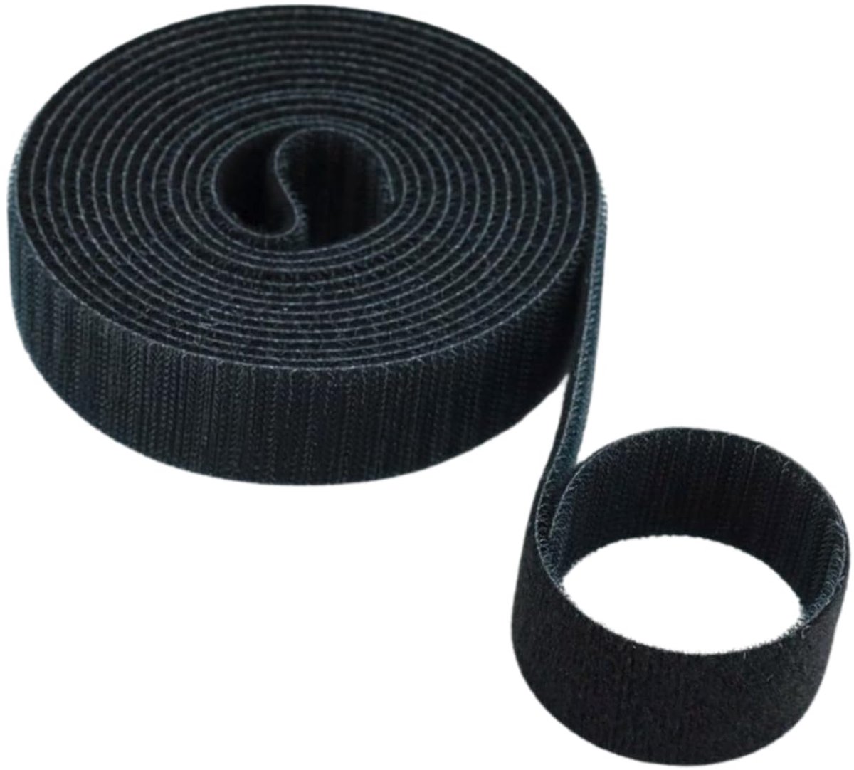 carmdering - Klittenband Zelfklevend - Dubbelzijdig Klittenband - Kabelbinders - Universele Bevestiging - Gereedschaploos Gebruik - Polyester-Nylon Combinatie - Flexibel En Vormstabiel - Geen Oppervlakteschade - 1 Stuk