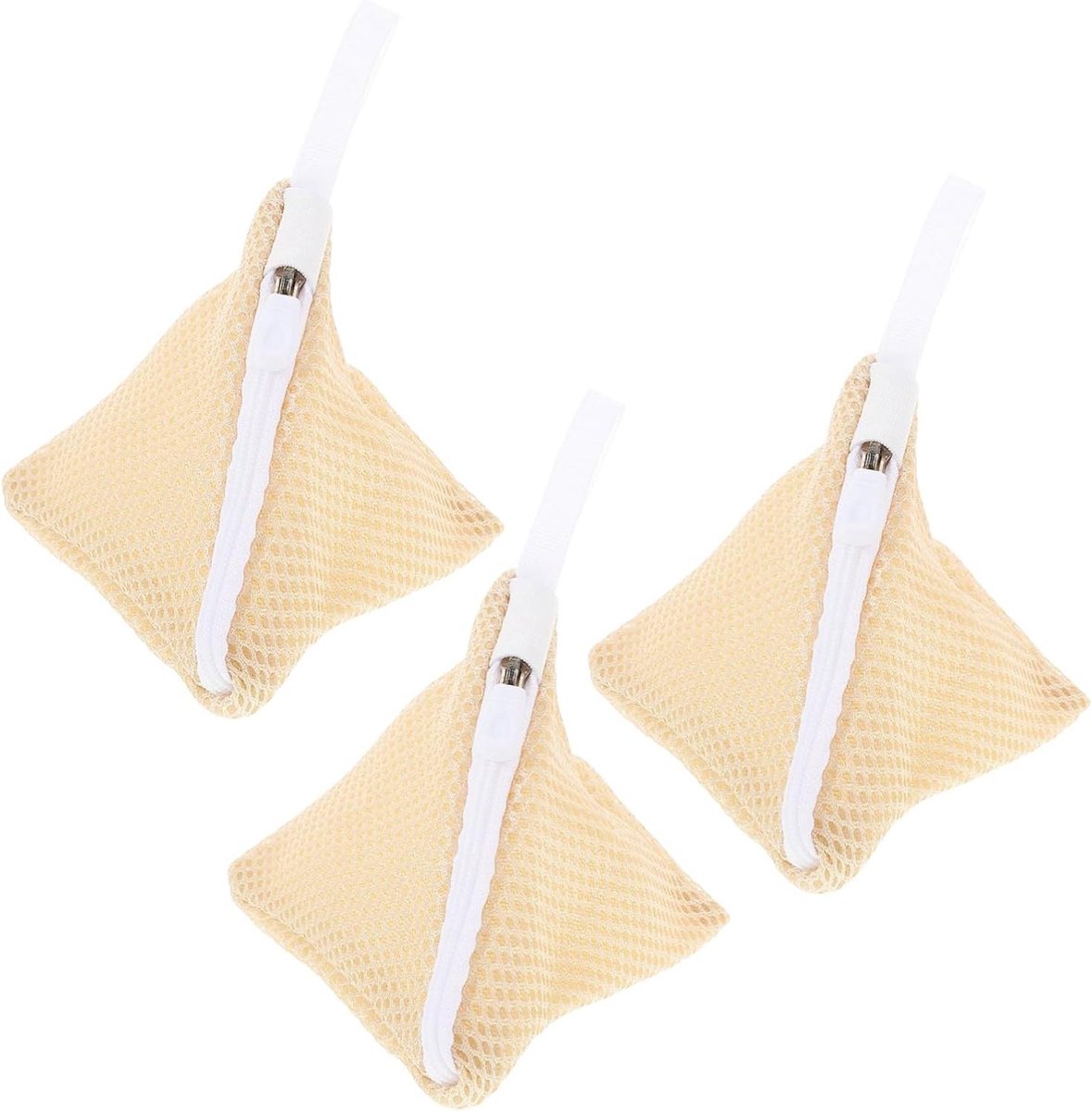 Wasmandjes Set - Kleding Beschermers - Kleding Beschermen - Dicht Geweven Mesh - 12x12x12CM - Diverse Kleuren