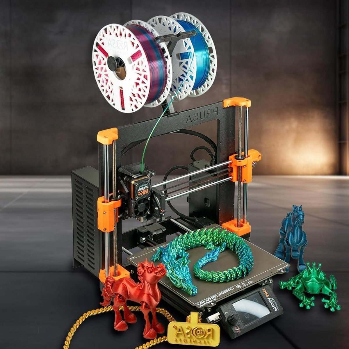 3D Printer Filament - Printmateriaal ASA - Industriële Projecten - UV Bestendig Hoge Temperatuur - 1.75 mm 1 kg - Blauw