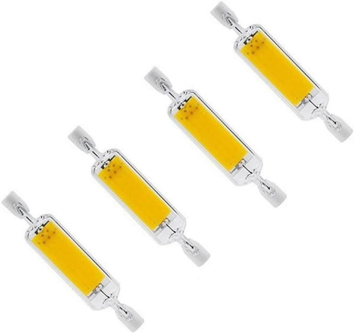 Led Lamp - R7S Staaf - Verlichting Creëren - Energiebesparend Dimbare - 78mm - Warm Wit