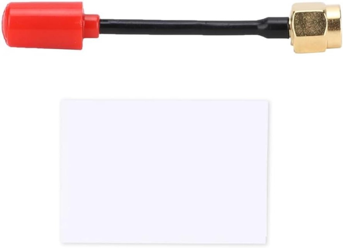 FPV Drone Antenne - Circulair Gepolariseerd - FPV Racing Vluchten - Kleinste Ter Wereld - 3dBi Versterking - Rood Wit