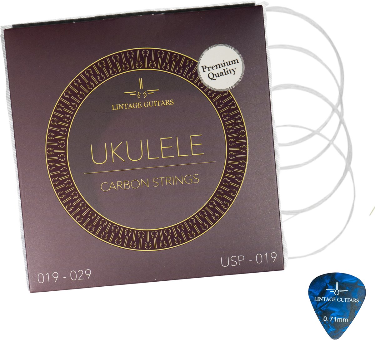 USP-019 Ukelele snaren - Ukulele snaren - Sopraan - Concert snarenset
