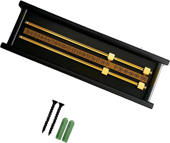 Biljart Scorebord - Scorekeeper Hout - Wedstrijden Bijhouden - Batterijloos Gebruik - 56 cm Lengte - Niet gespecificeerd — afbeelding 5