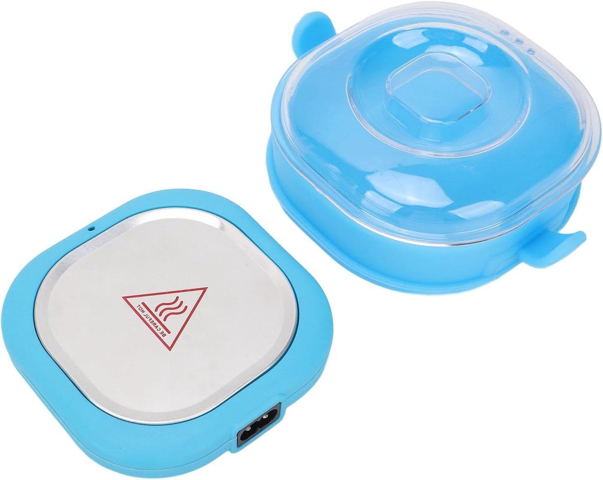 Waxverwarmer - Harsverwarmer - Ontharen - Opvouwbaar ontwerp - 100 gram - Transparant