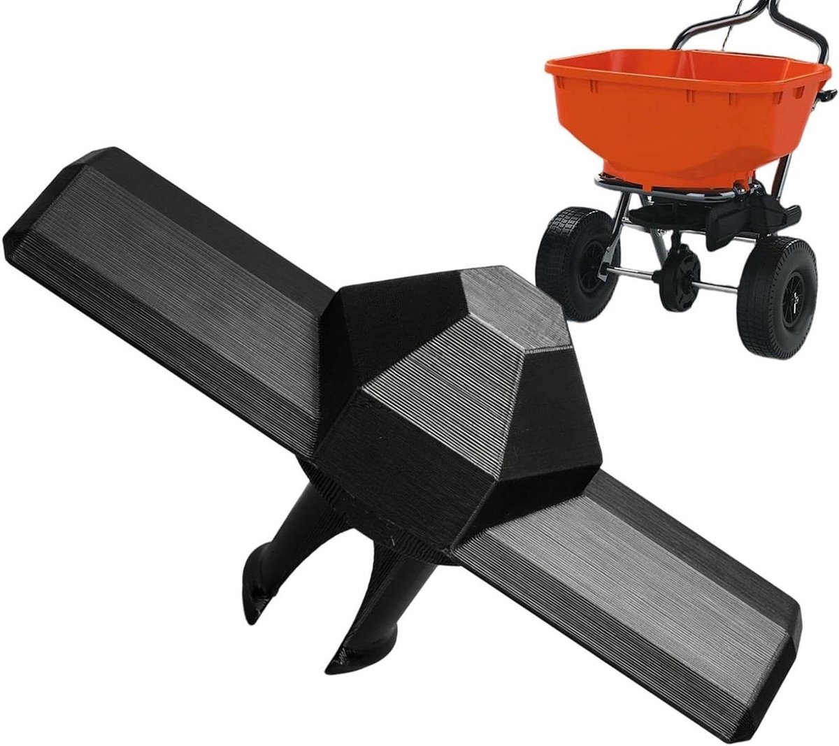 Centrifugaalstrooier - Strooier Onderdeel - Gazon Onderhoud - Gelijkmatige Dekking - 10 x 51 x 21 cm - Enkelvoudig