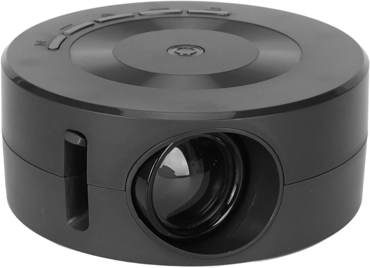 Draagbare Mini LED Projector met 1080P Resolutie, Ideaal voor Thuisbioscoop en Kinderen, Inclusief Ingebouwde Speaker en Schermspiegeling Functie