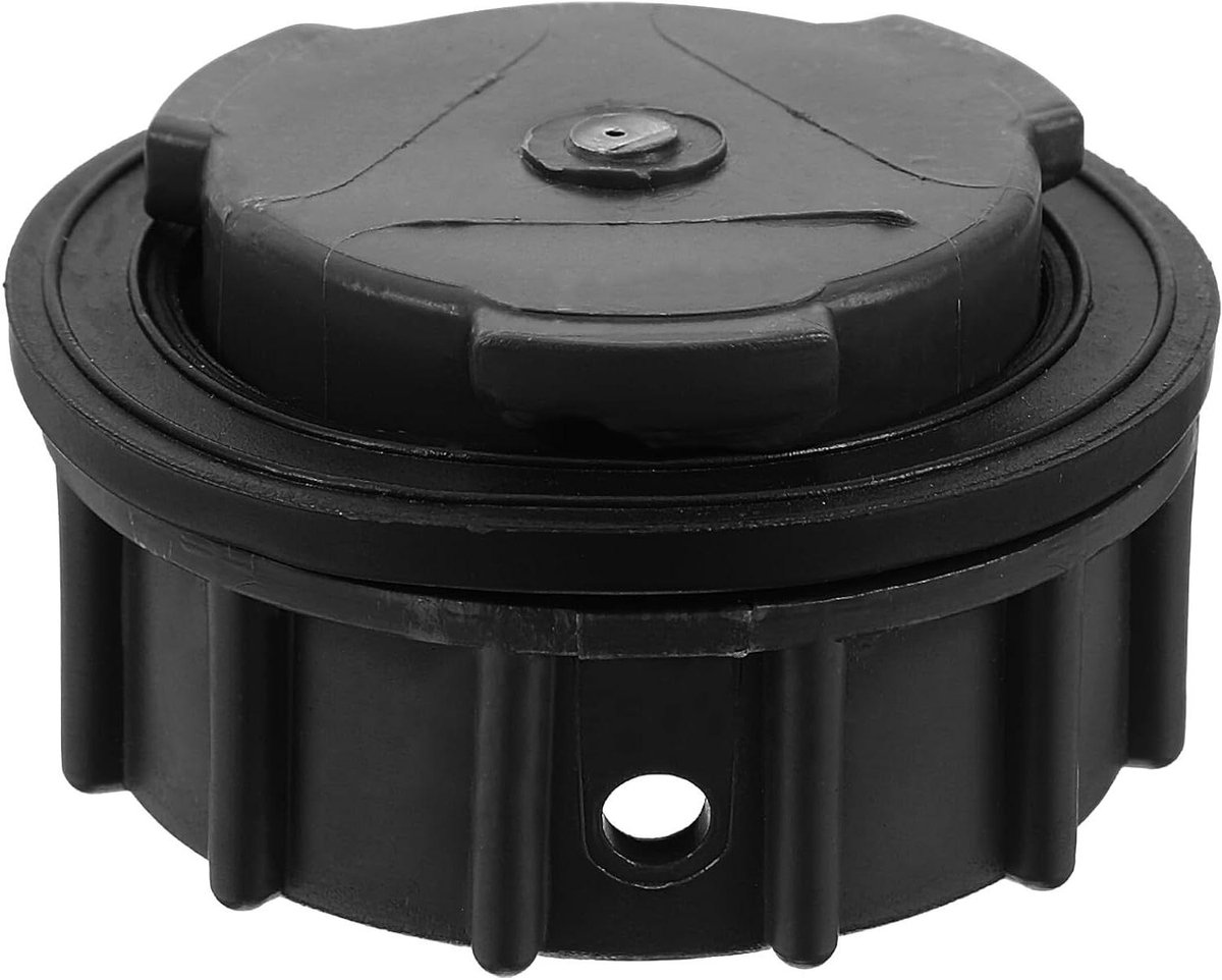 Prullenbak Afvoerplug - Afvalbak Stopper - Waterdicht Maken - Lekvrij Ontwerp - 7.30 x 7.30 x 3.80 cm - Zwart