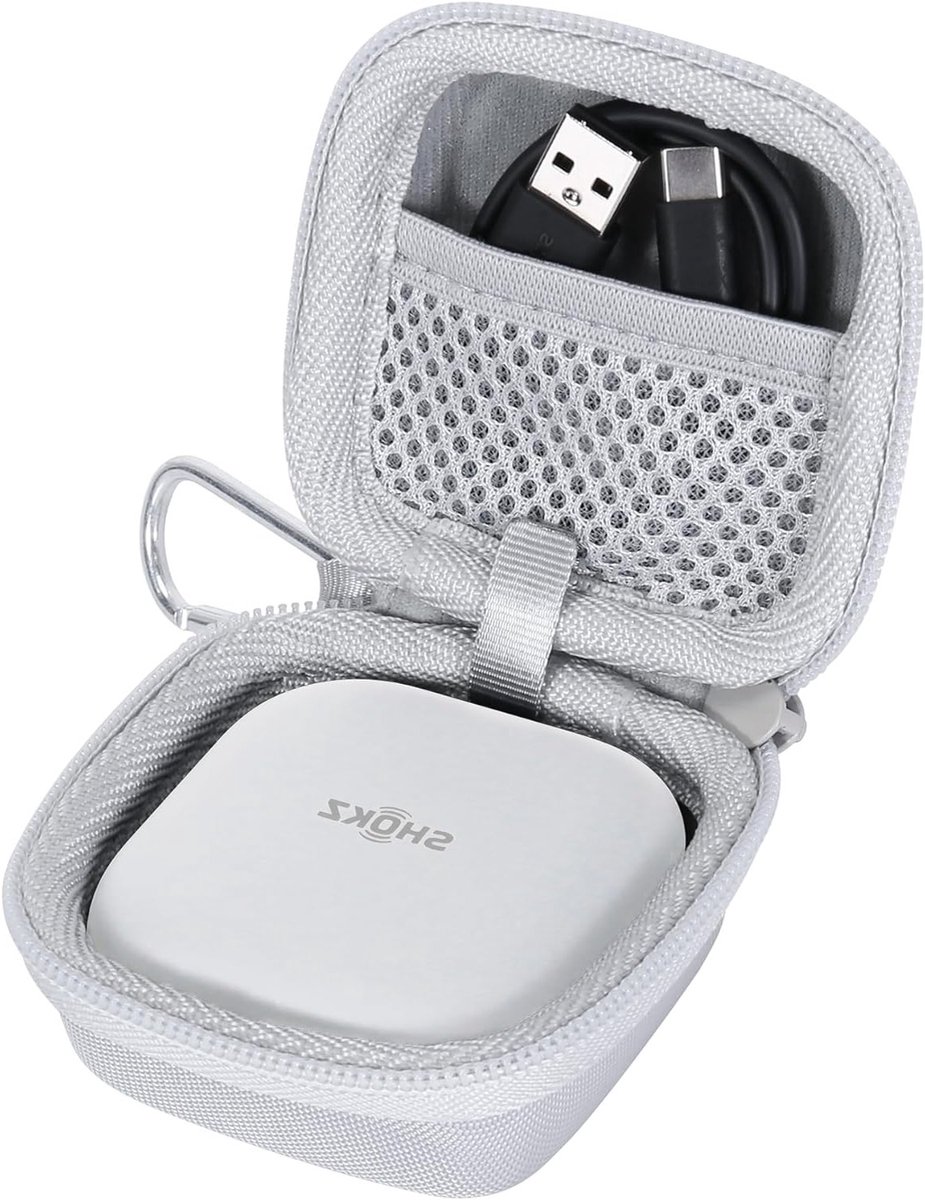 Hard Travel Case voor Shokz OpenFit Air, OpenFit 2+ en Open Fit Bluetooth Hoofdtelefoons - Bescherming, Draagbaar en Duurzaam Accessoire