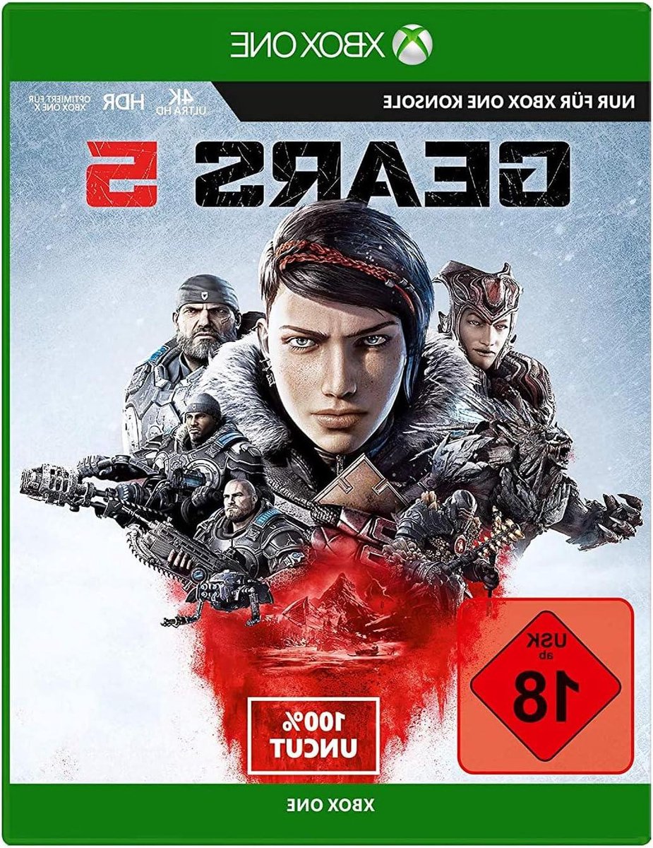 Gears 5 - Xbox Game - Actiegame Spelen - Grootste Gears Wereld - 132 x 16 x 172 cm