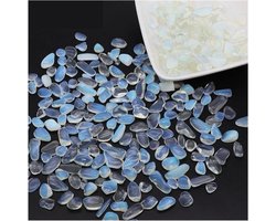 Aquarium Grind Stenen - Kristallen Chip Steen - Aquarium Decoratie - Natuurlijke Agaat Stukken - 100g - Gekleurd