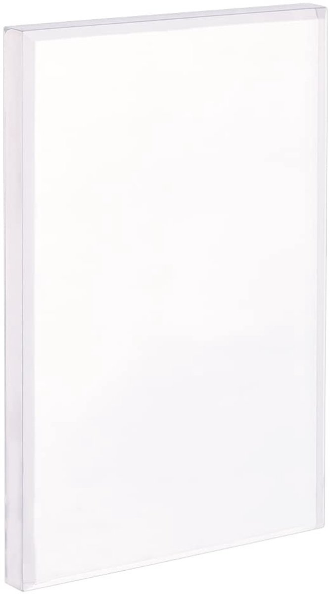 Dailygoody - Solidchoice - Dailygoody - Acryl displaybasis - Sieradenhouder - Heldere acrylblok - 15x10x1cm - Solid display houder - Geschikt voor decoratie - Afgeschuind rechth..