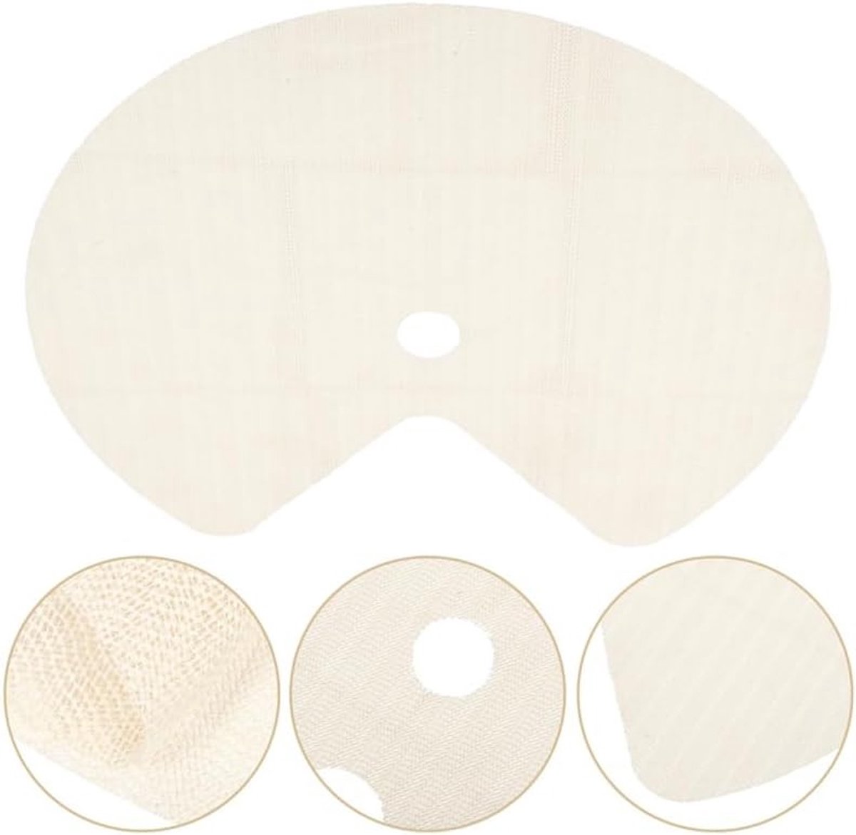 Ronde draaiplatform mat voor keukenkasten en lades, antislip en robuust, set van 2, 78,8 cm, ideaal voor koelkast en opbergruimte