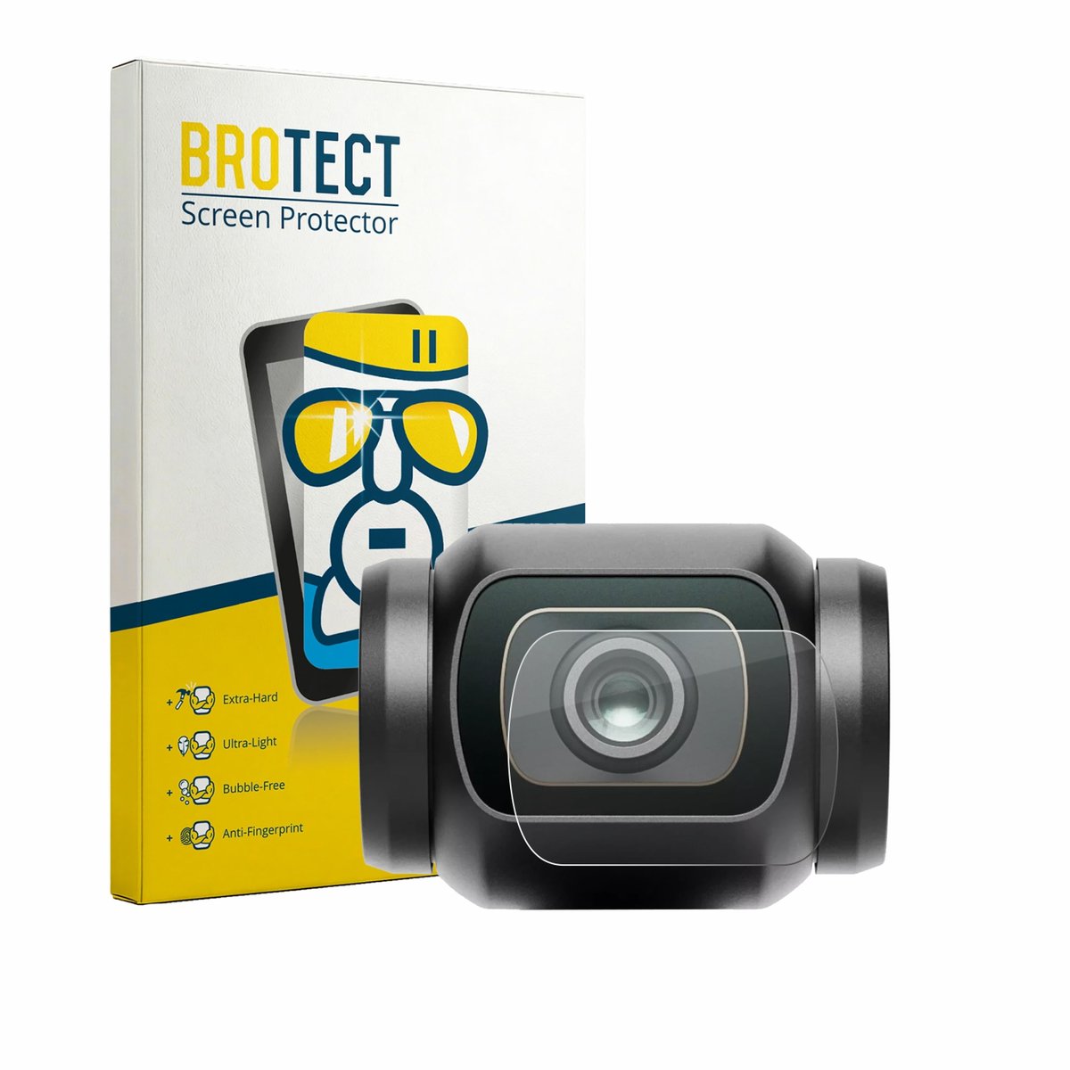 Screenprotector voor DJI Osmo Pocket 4 (Lens) Beschermglas transparant