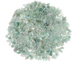 Aquariumgrind Kristalsteen - Decoratieve Steentjes - Aquarium Decoratie - Randloos Gepolijst - 100 gram - Gemengde Kleuren