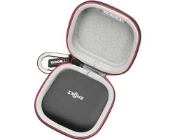 Beschermhoes voor Open-Ear Hoofdtelefoon - Waterdichte, Schokbestendige en Stofdichte Case met Carabiner voor OpenFit 2+/2/Air - Zwart