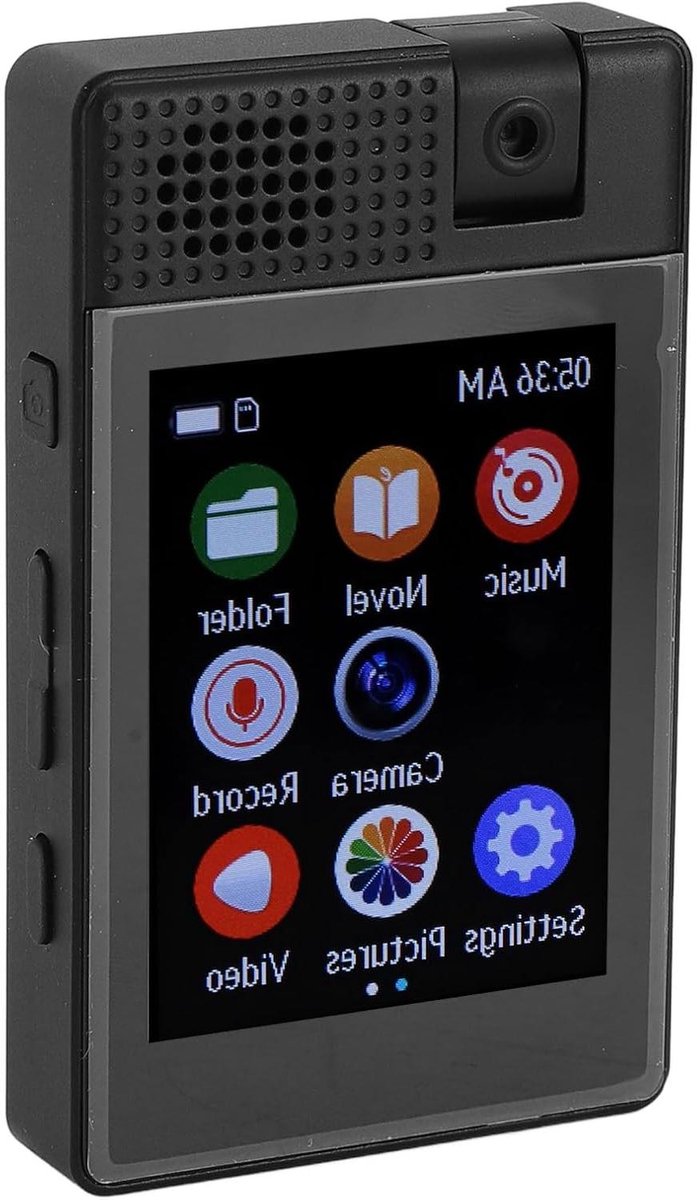 MP3 Speler - Digitale Muziekspeler - Muziek Luisteren - Ingebouwde Luidspreker - 32GB - Zwart