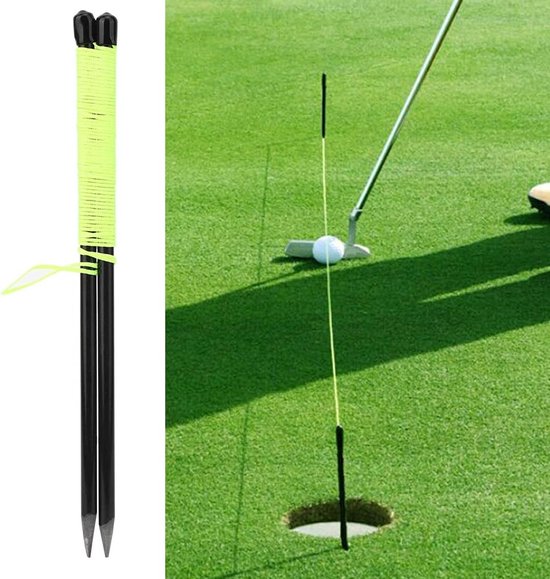 Golf Swing Putting Stick - Golf Trainingshulp - Golfvaardigheden Verbeteren - Verstelbaar Draad - 26 cm - Niet gespecificeerd van GOLF — afbeelding 5