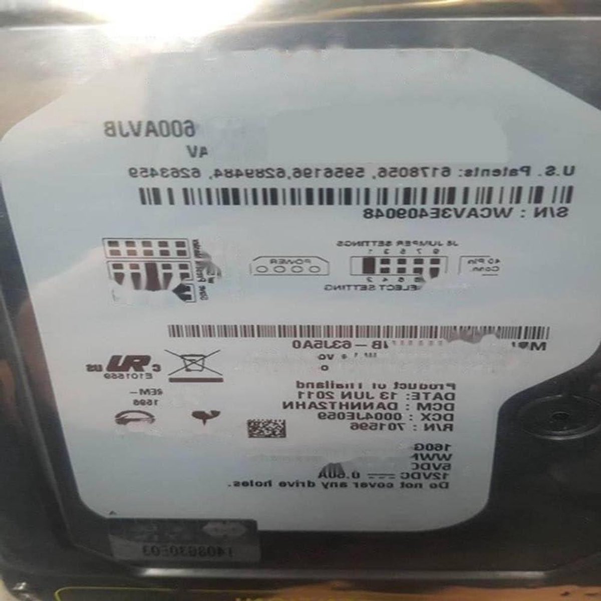 Interne Harde Schijf - Desktop HDD - Opslag Uitbreiden - IDE Interface - 3.5 inch - Zilver
