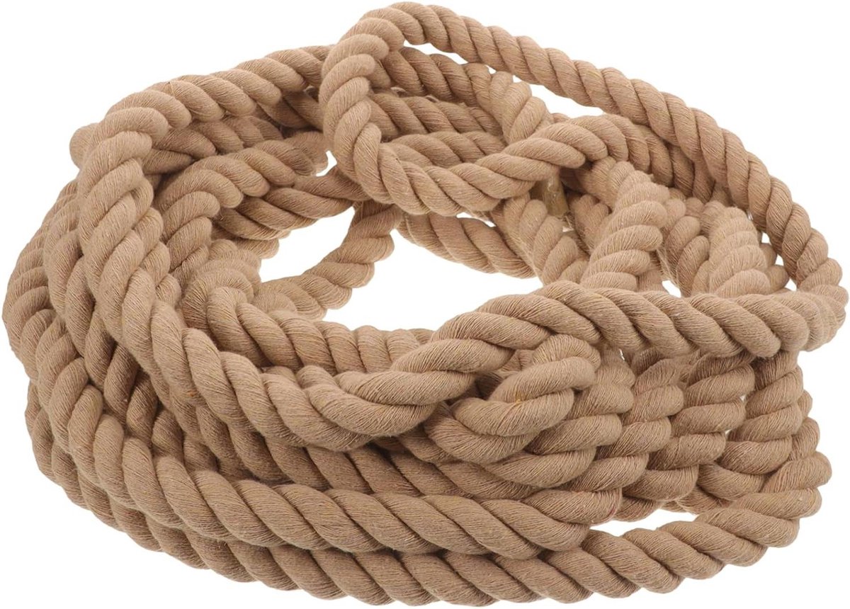 Henneptouw - Dek touw Buiten touw - Veiligheid buiten - Sterk en slijtvast - 1000 x 2 x 2 cm