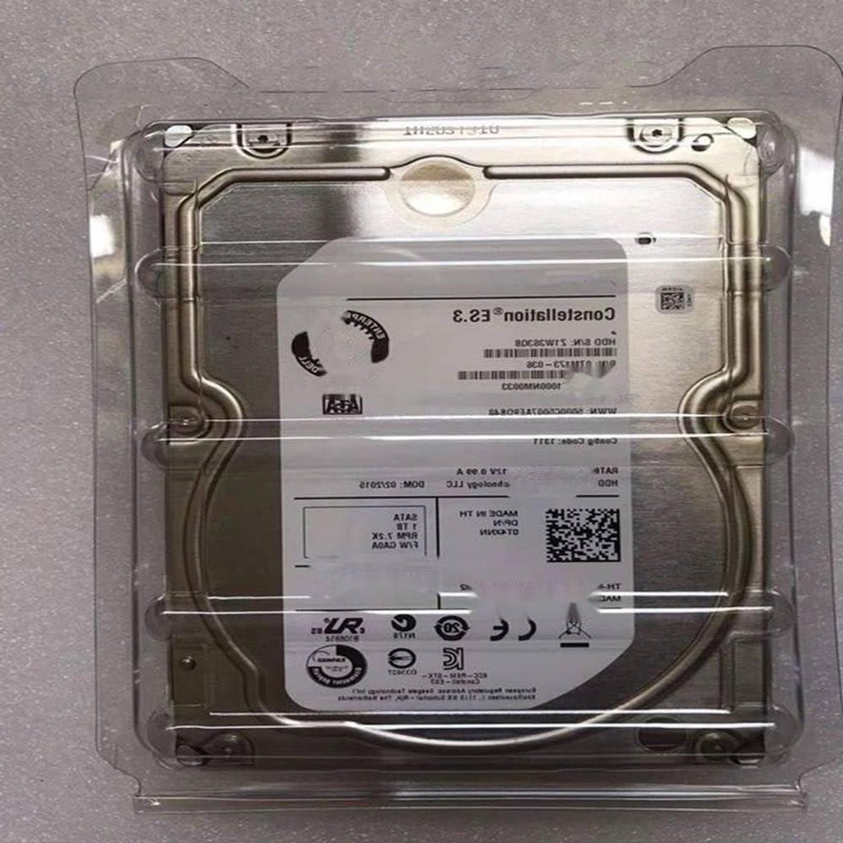 Interne Harde Schijf - HDD Opslag - Data Opslaan - Enterprise Class - 1 TB 3.5 inch - Zilver