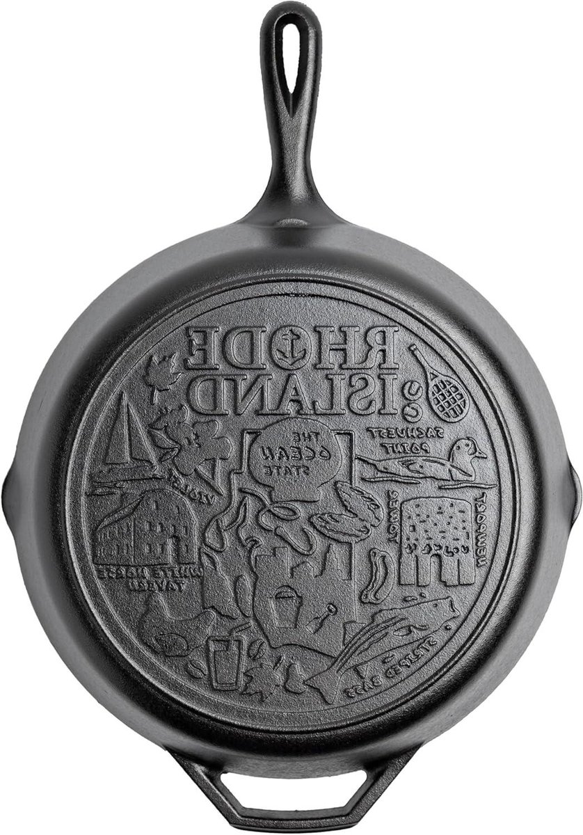 Koekenpan Rond - Koekenpan - Koken aanrecht - Gietijzeren constructie - 3365 cm - Zwart