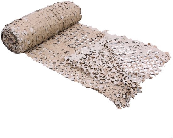 Fosco Camonet Camouflagenet per meter snow camo van Fosco — afbeelding 2