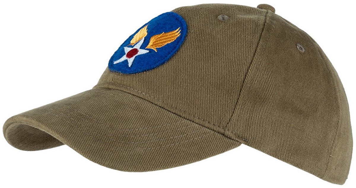 Baseball Cap Brushed USAAF Blauw