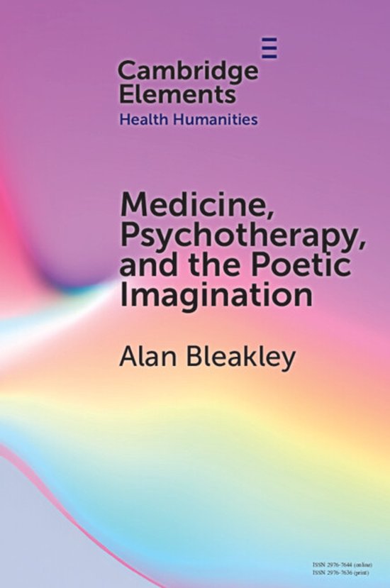 Elements in Health Humanities- Medicine, Psychotherapy and t ... - cover