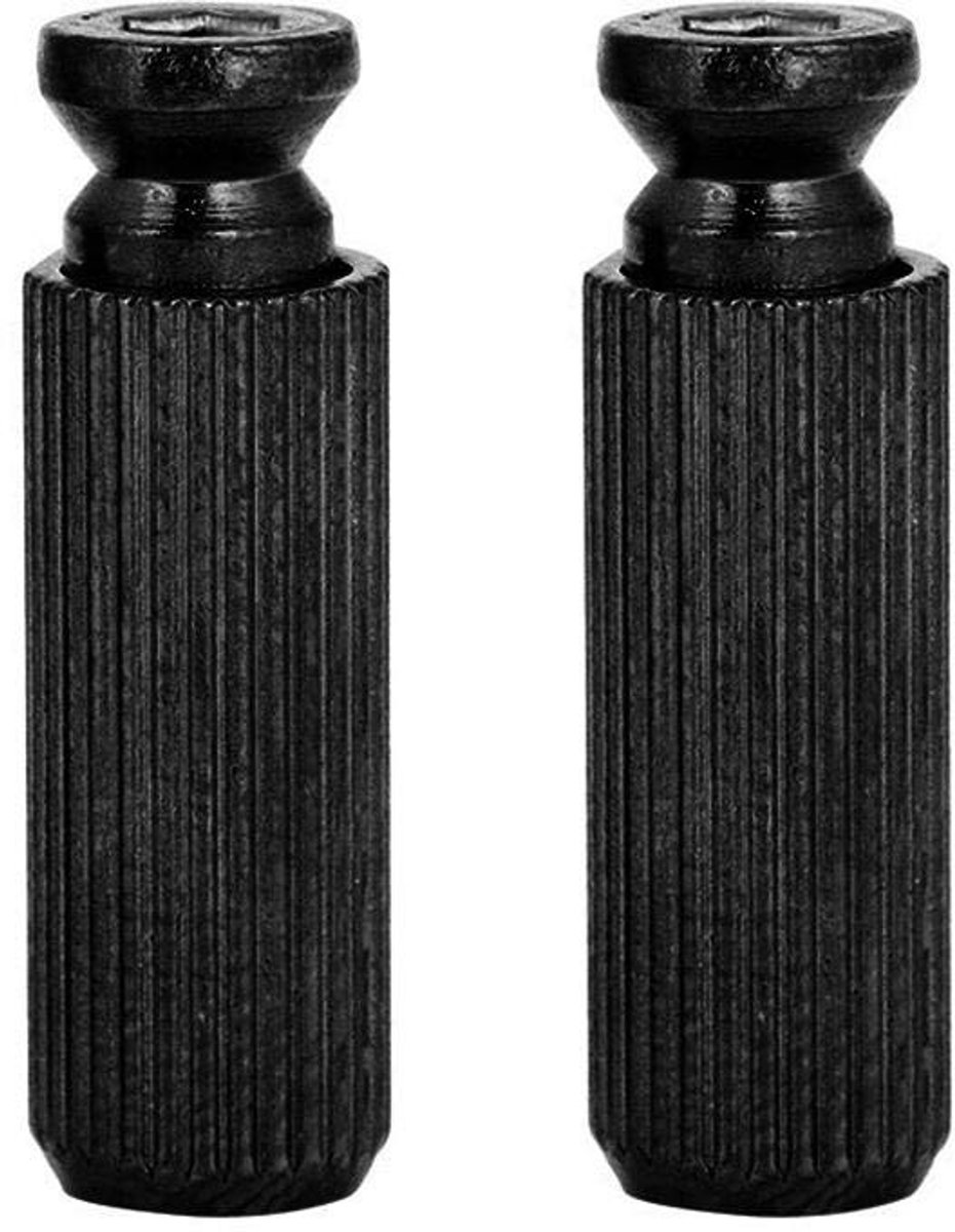 Dailygoody - Tremolo Anchor Stud - Tremolo Brug Sleutels - Verstelbaar - Zwart - Versterking voor Elektrische Gitaar - Duurzaam - Geschikt voor F