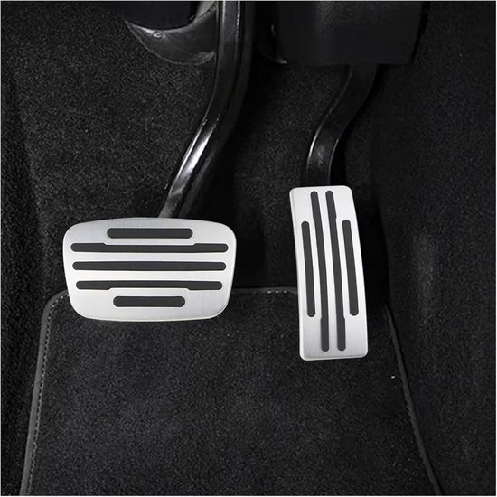 Pedaalkappen Auto - Rempedaal Covers - Verbeteren Rijervaring - Antislip Rubber - 2 Stuks - Zwart — afbeelding 2