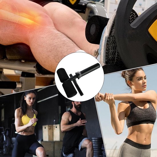 Tibialis Trainer - Scheenbeen Trainer - Onderlichaam Versterken - Antislip Borgring - 5.5 cm Diameter - Zwart — afbeelding 5