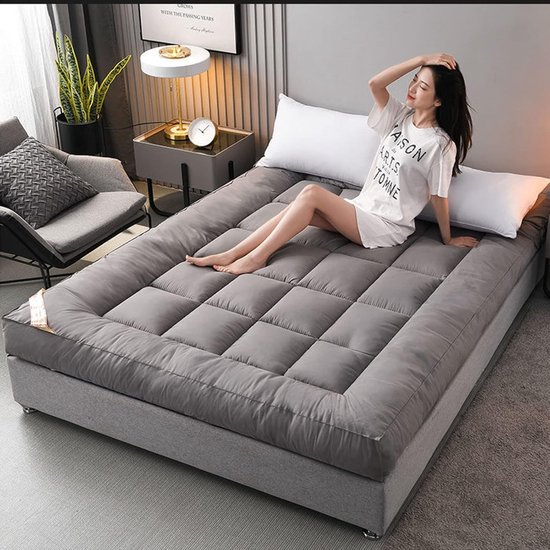 Opvouwbare Matras - Japanse Futon Tatami - Ruimtebesparend Slapen - Traagschuim Vulling - 180 X 200 Cm - Niet gespecificeerd — afbeelding 2