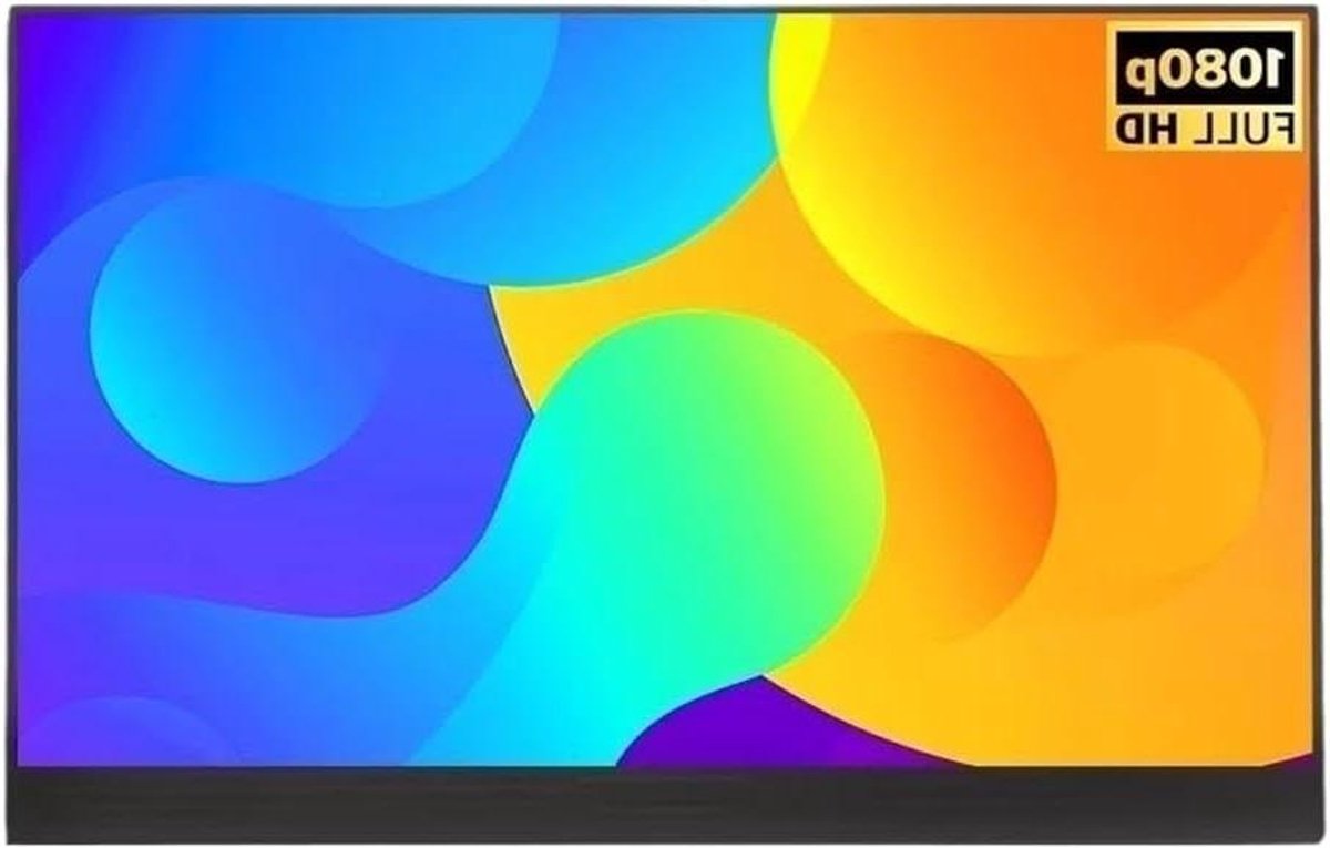 Draagbare Monitor - Extern Scherm - Productiviteit Verhogen - Full HD IPS - 14 inch - Zilver