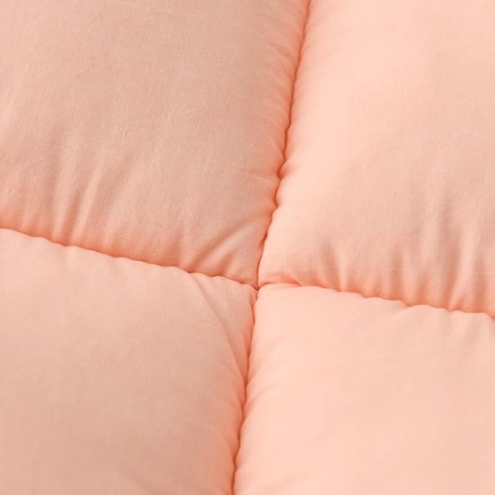 Tatami Matras - Japanse Futon Vloermatras - Slapen en Ontspannen - Huidvriendelijke stof - 90x200 cm - Blauw — afbeelding 4