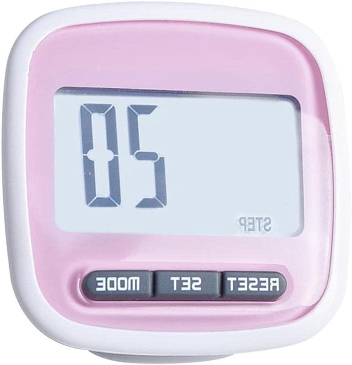 Stappenteller 3D Sensor - Activiteitstracker Clip - Fitness Doelen - Geen App Nodig - 6 x 6 x 4 cm