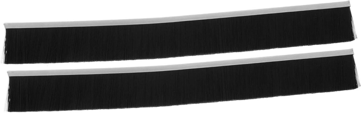 Brievenbus Afdichtborstel - Borstelstrip Brievenbus - Brievenbus Schoonhouden - Nylon Afdichting - 30 cm - Zwart