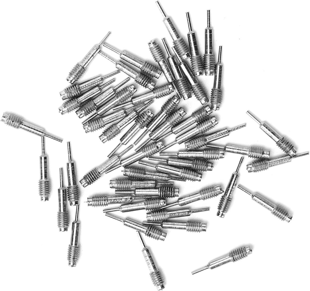 Dailygoods- Horlogeband Verwijderaar Professioneel - Horlogeband Link Remover - 50 Stuks Vervangtips - Legering - Gemakkelijk te Gebruiken - Horloge Reparatietool