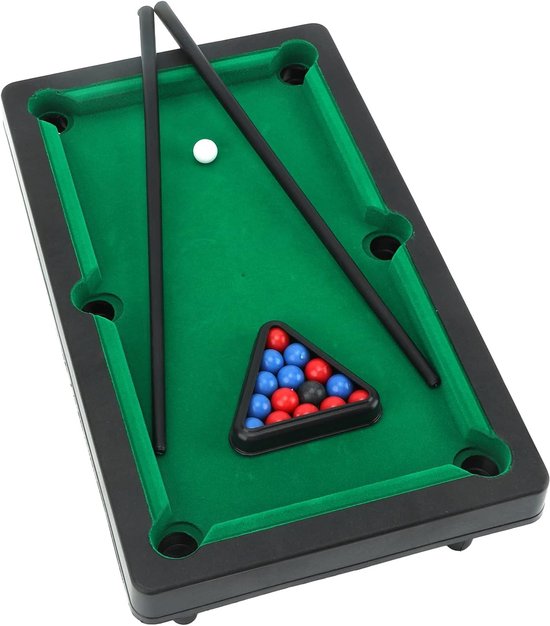Mini Pooltafel - Tafel Biljartspel - Interactief Plezier - Draagbaar Formaat - 31.98 x 19 x 3 cm - Niet gespecificeerd van mini — afbeelding 2