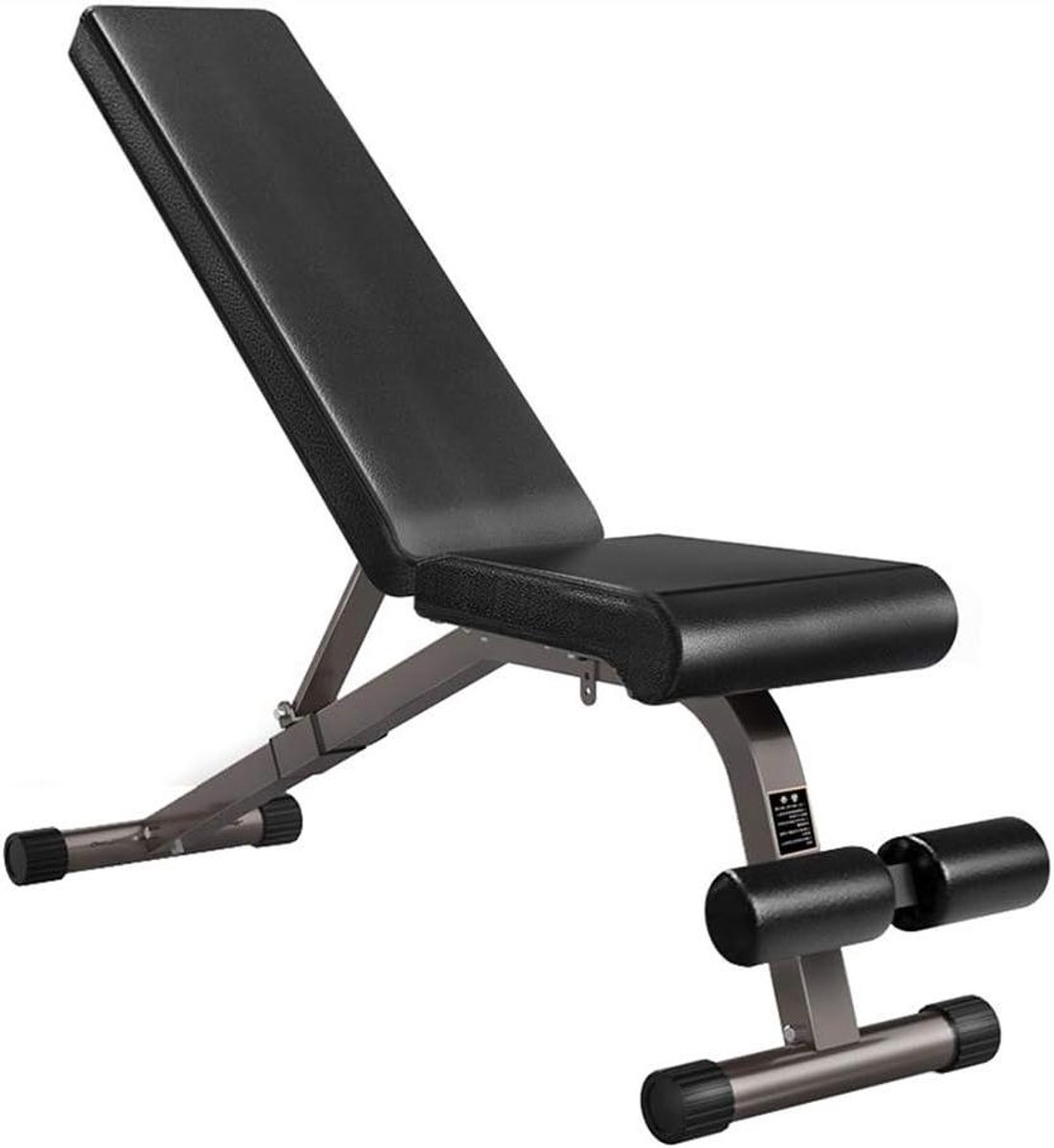 Verstelbare Trainingsbank - Fitness Bank - Full Body Workout - Heavy Duty Constructie - 300 kg Belasting - Zwart