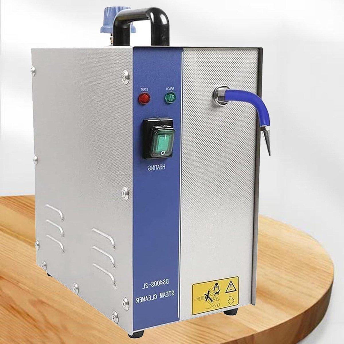 Stoomreiniger Sieraden - Reinigingsmachine Edelstenen - Sieraden Polijsten - Professionele Stoomdruk - 2L Capaciteit - Zilver