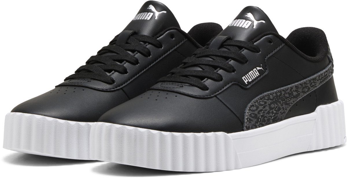 PUMA Carina 3.0 Feline Dames Sneakers PUMA -Slate Sky Zwart