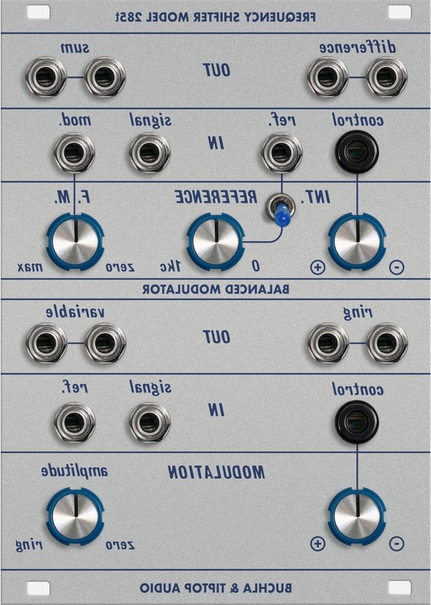 Frequentie Shifter - Effect Module - Muziek Maken - Modulair Systeem - 15 cm Breed - Zwart