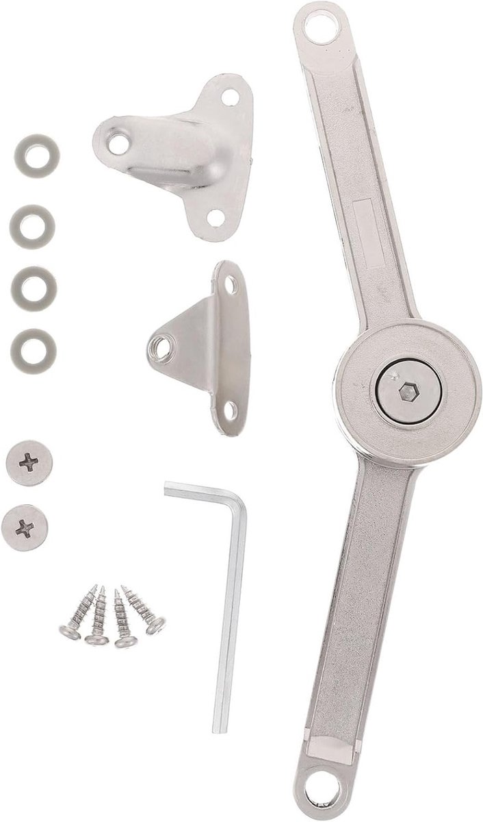 Set met automatische sluitmechanisme scharnieren voor keukenkasten, deurdranger en liftmechanisme voor meubels