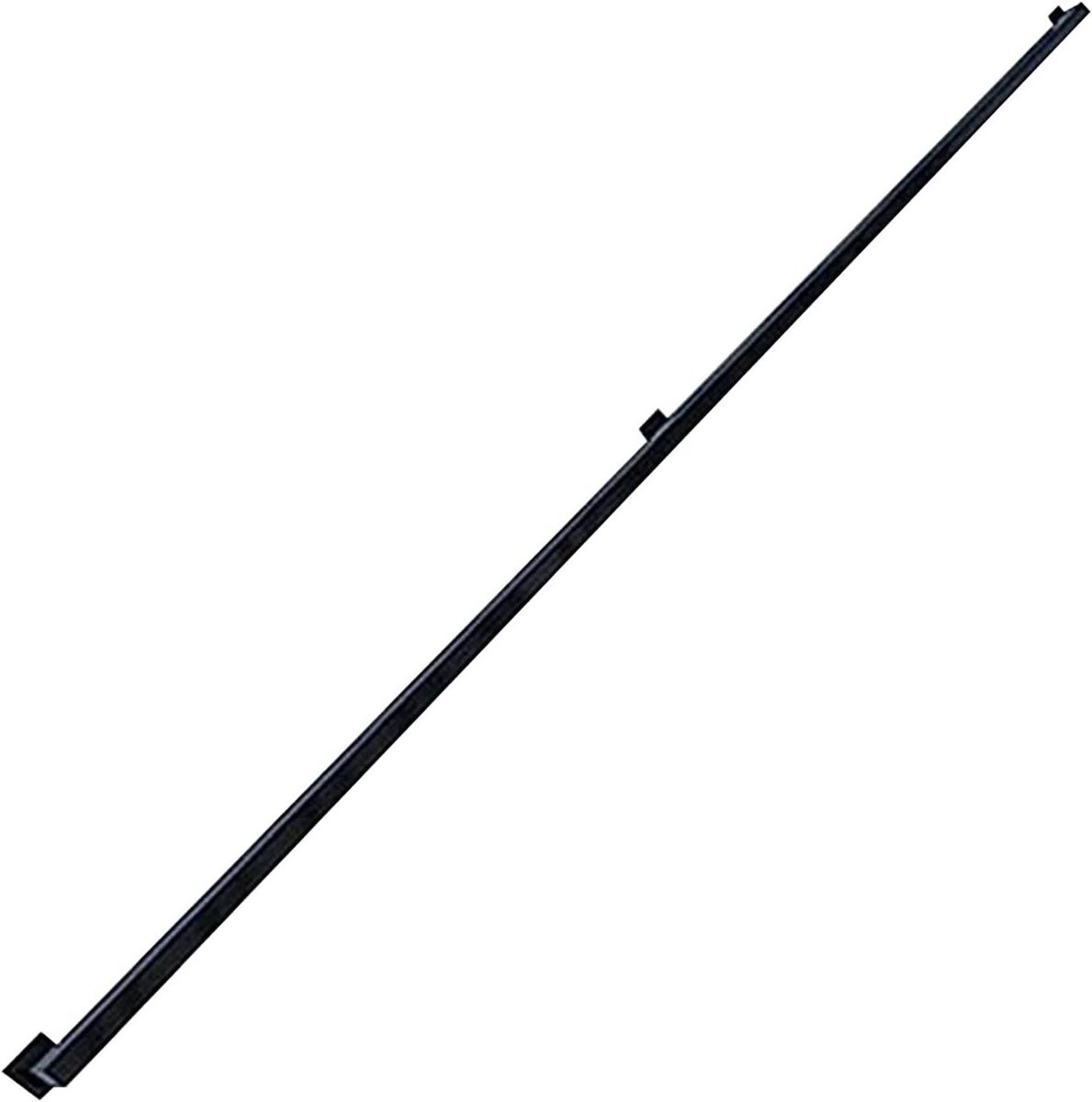 Metalen trapleuning - Wandsteun leuning - Veilige trap - Duurzaam smeedijzer - 120 cm - Zwart