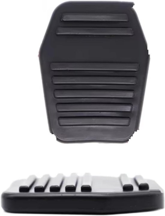 Pedaalhoezen Set - Rem Koppeling - Verbeterde Grip - Duurzaam Rubber - Standaard Maat - Zwart — afbeelding 4