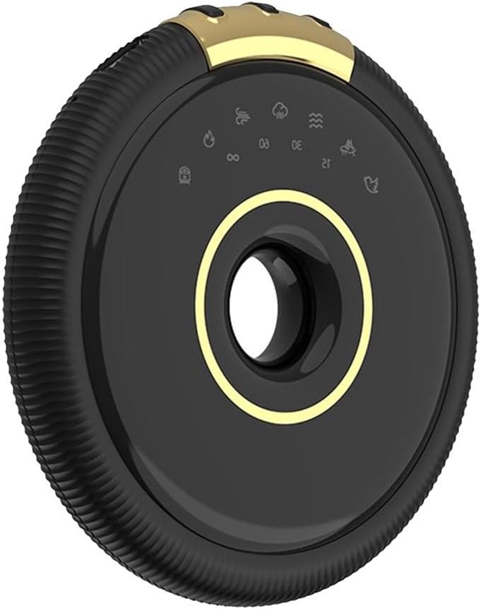Draagbare Luidspreker - Onder Kussen - Ontspannen Luisteren - Beengeleidingstechnologie - 15 x 11 x 2 cm - Zwart