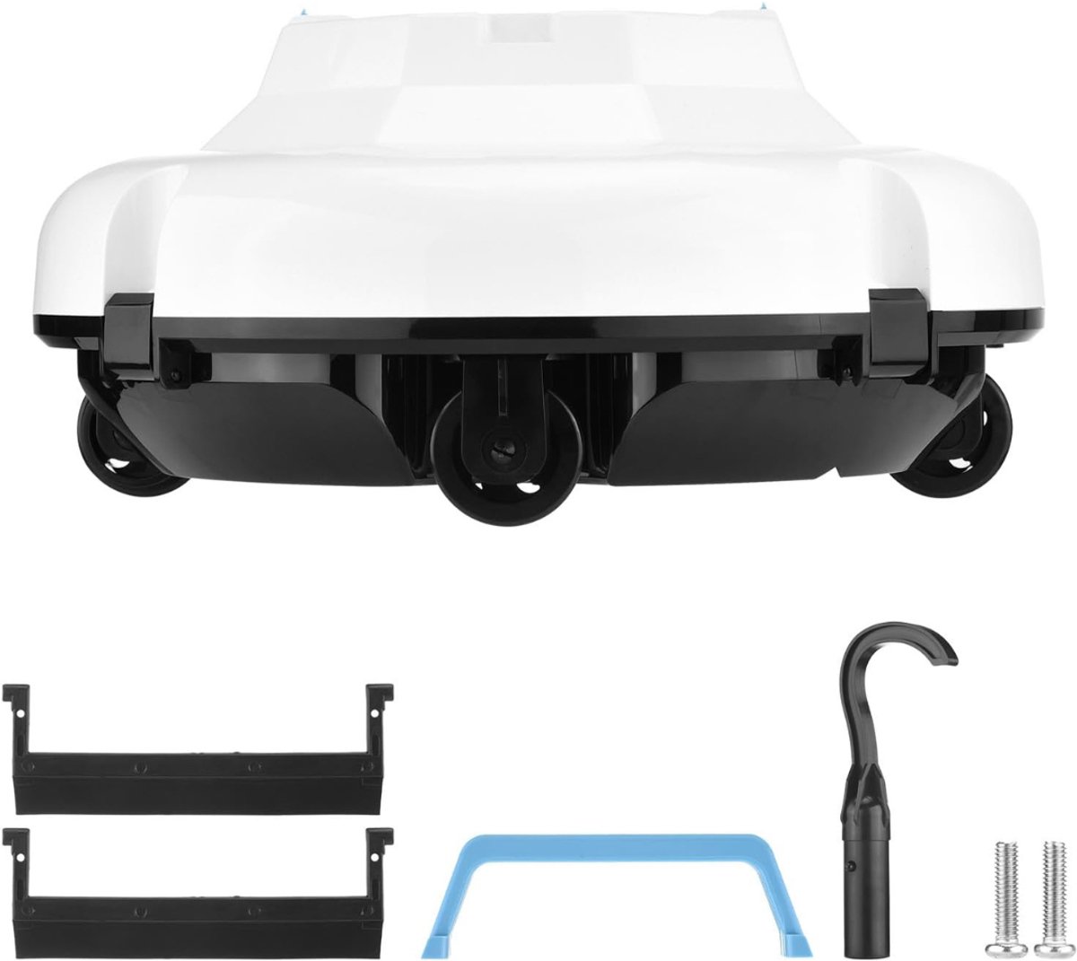Aurixi® Zwembadrobot - Zwembadstofzuiger Elektrisch - Zwembad Robot Stofzuiger - Wit - 35cm x 34cm x 18cm